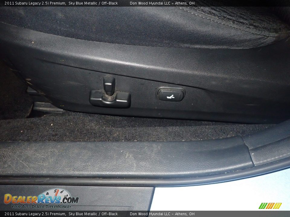 2011 Subaru Legacy 2.5i Premium Sky Blue Metallic / Off-Black Photo #22