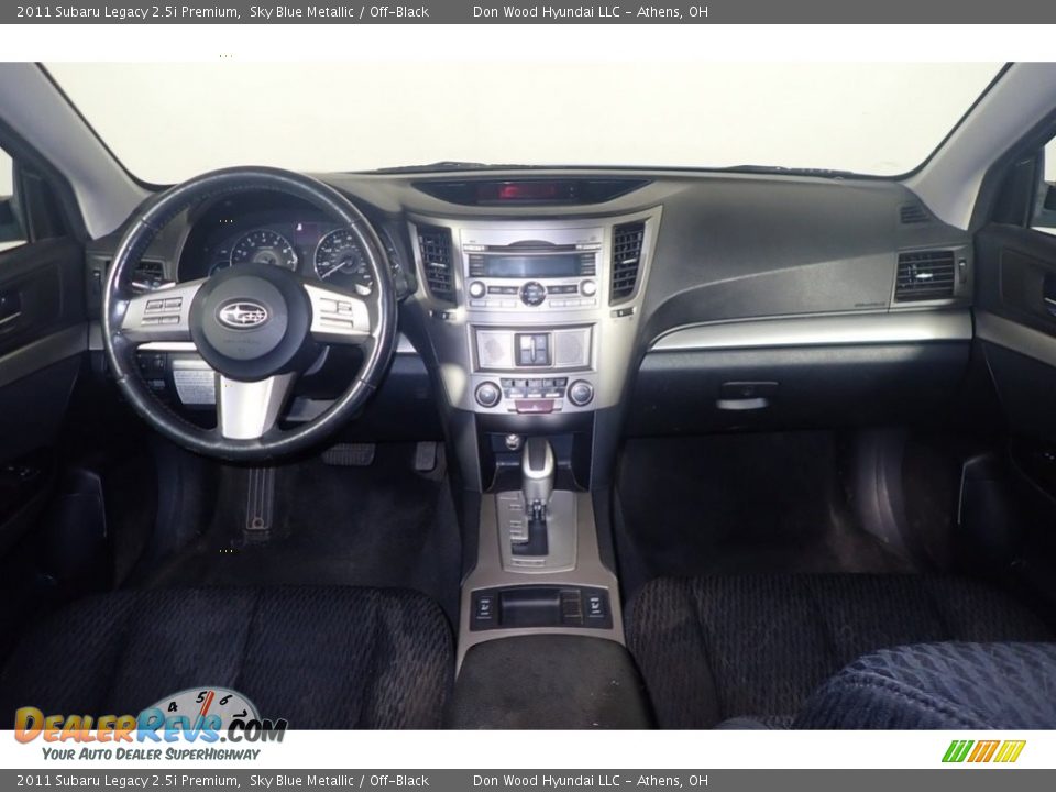 2011 Subaru Legacy 2.5i Premium Sky Blue Metallic / Off-Black Photo #23