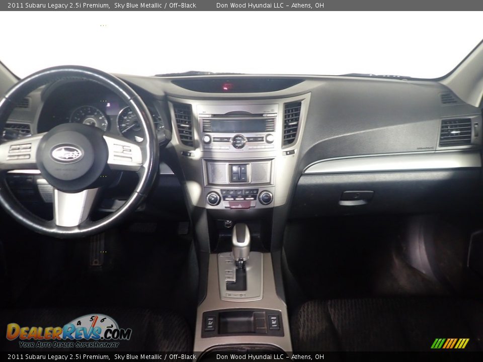 2011 Subaru Legacy 2.5i Premium Sky Blue Metallic / Off-Black Photo #24
