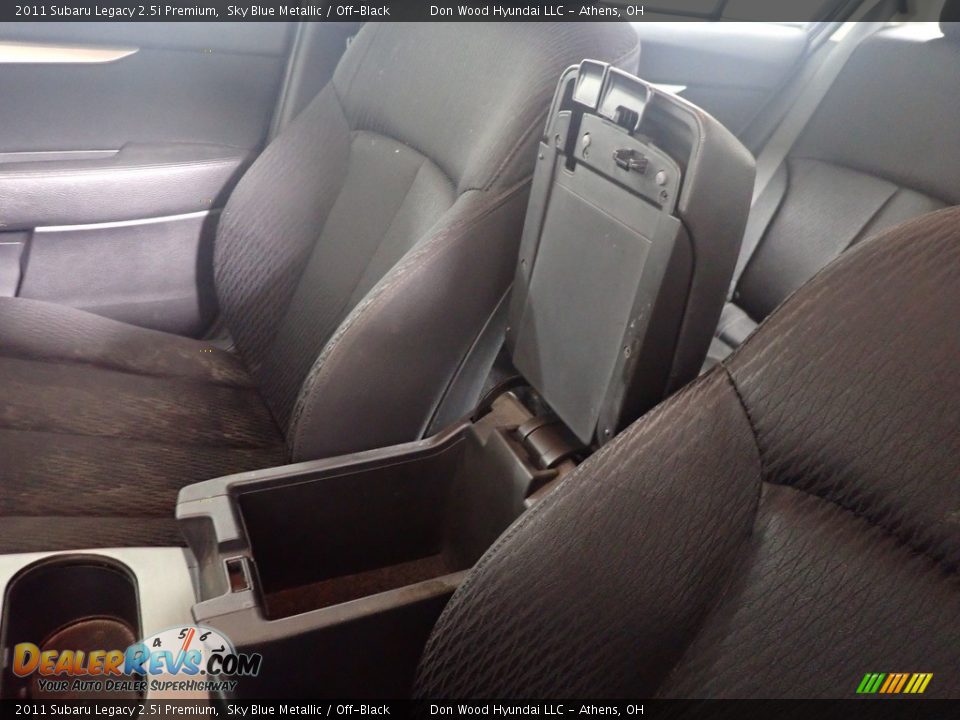 2011 Subaru Legacy 2.5i Premium Sky Blue Metallic / Off-Black Photo #32
