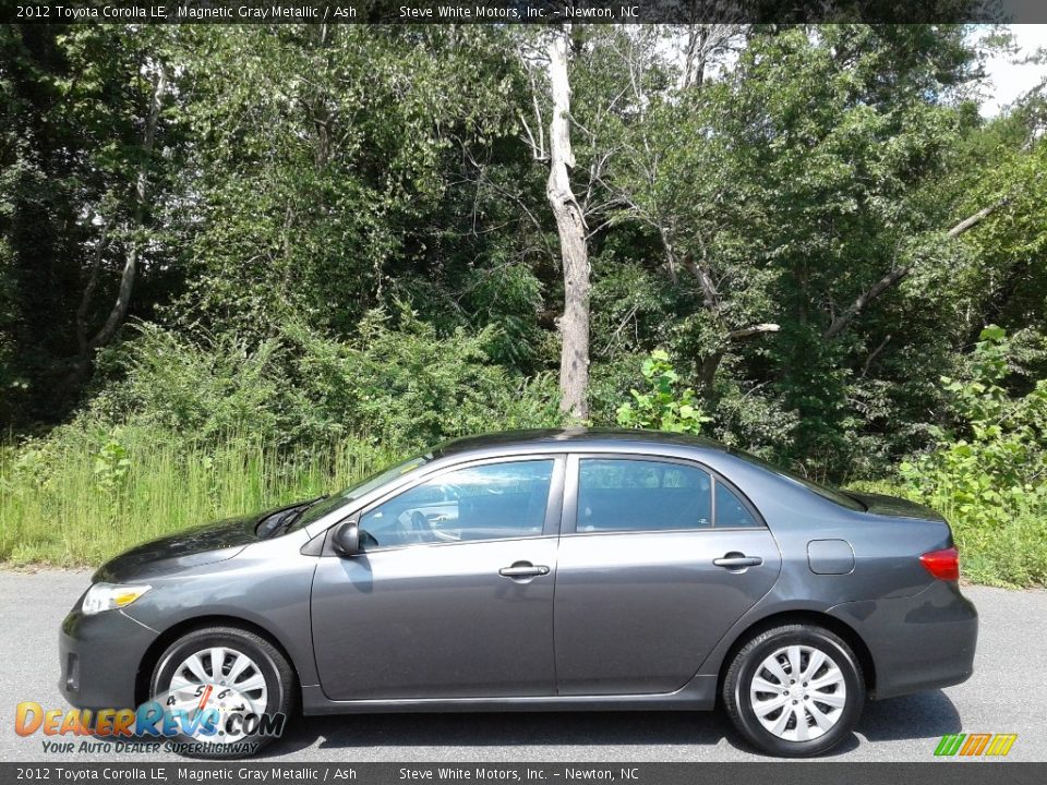 2012 Toyota Corolla LE Magnetic Gray Metallic / Ash Photo #1