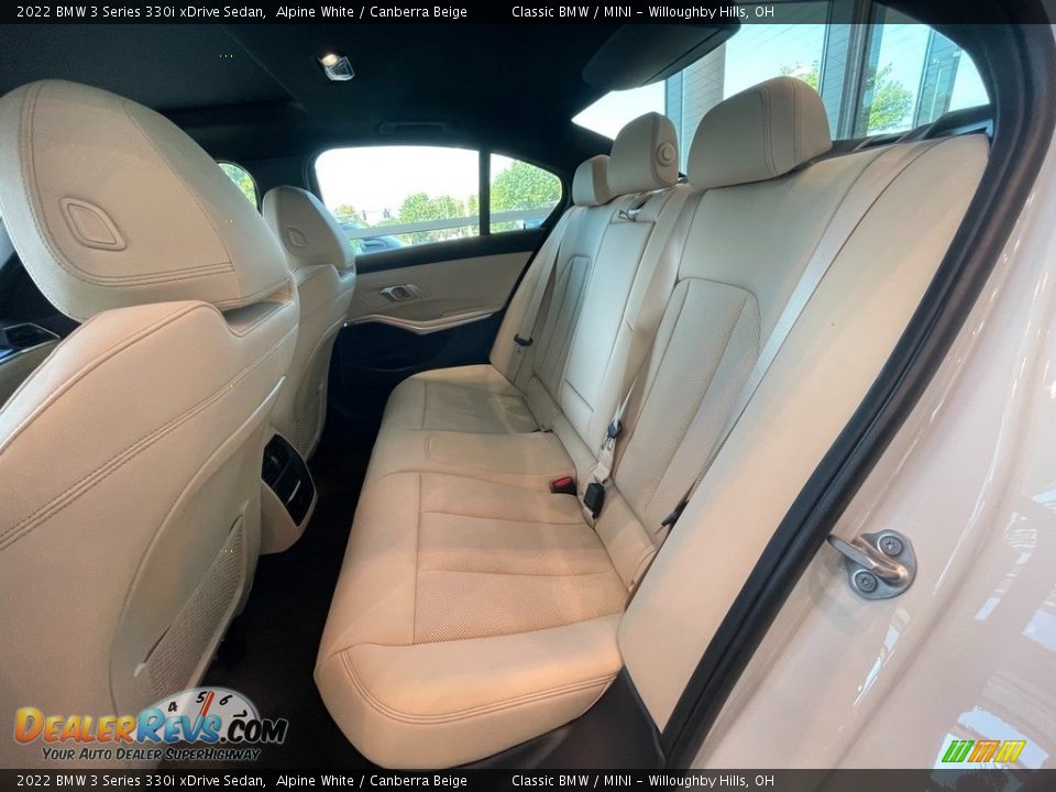Rear Seat of 2022 BMW 3 Series 330i xDrive Sedan Photo #5