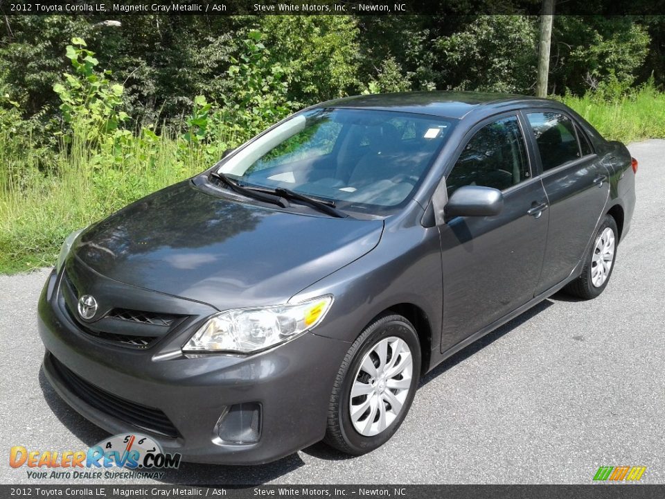 2012 Toyota Corolla LE Magnetic Gray Metallic / Ash Photo #3