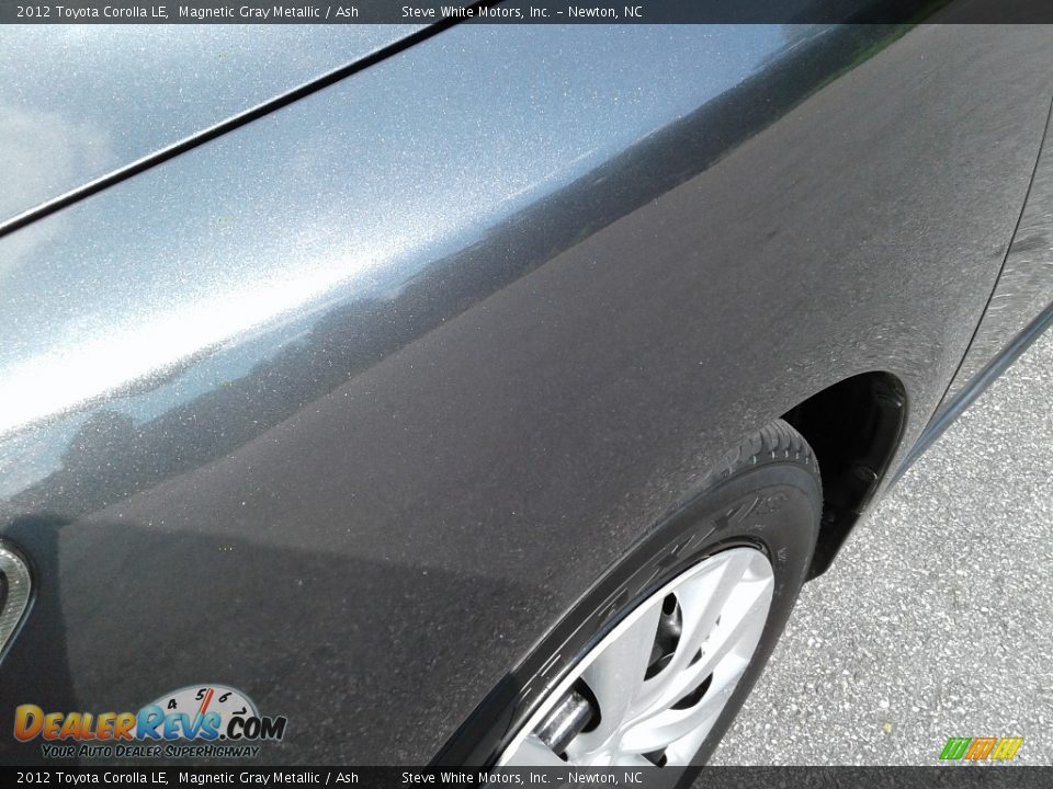 2012 Toyota Corolla LE Magnetic Gray Metallic / Ash Photo #5