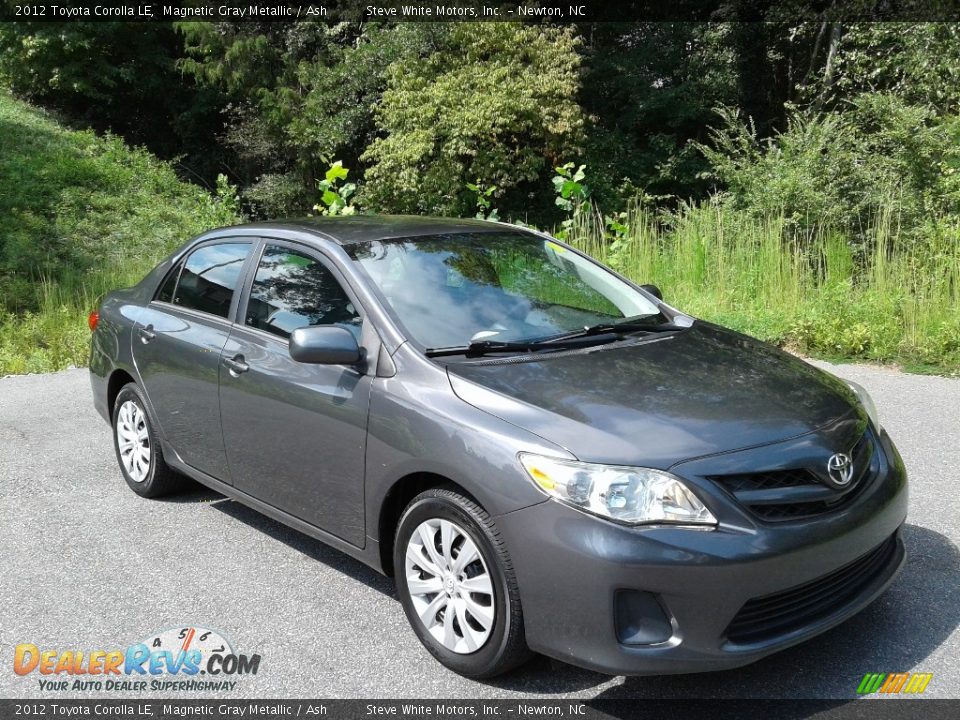 2012 Toyota Corolla LE Magnetic Gray Metallic / Ash Photo #6