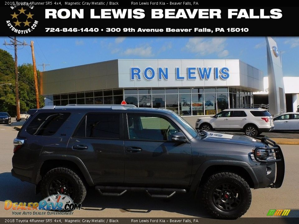 2018 Toyota 4Runner SR5 4x4 Magnetic Gray Metallic / Black Photo #1