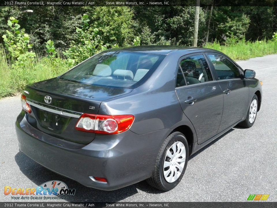 2012 Toyota Corolla LE Magnetic Gray Metallic / Ash Photo #8