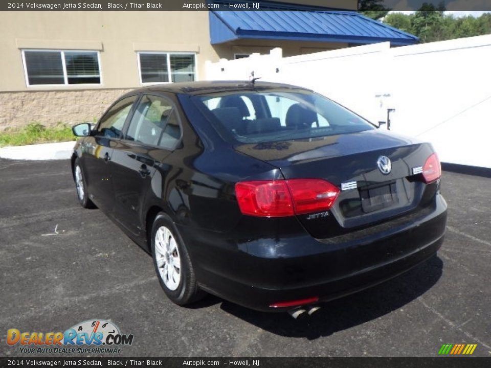 2014 Volkswagen Jetta S Sedan Black / Titan Black Photo #4