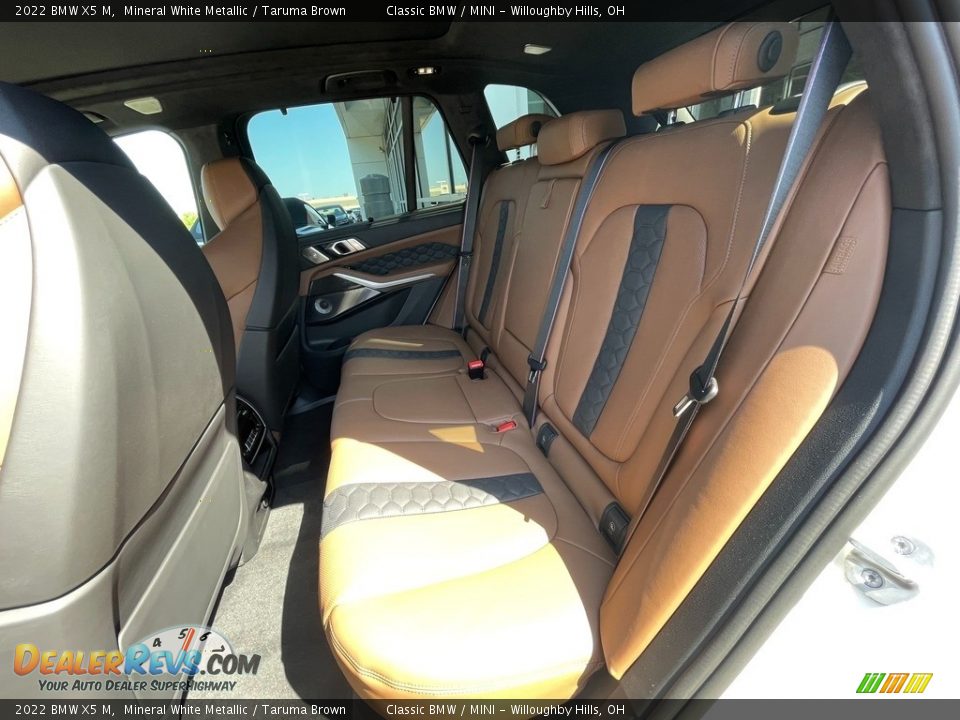 Rear Seat of 2022 BMW X5 M  Photo #5