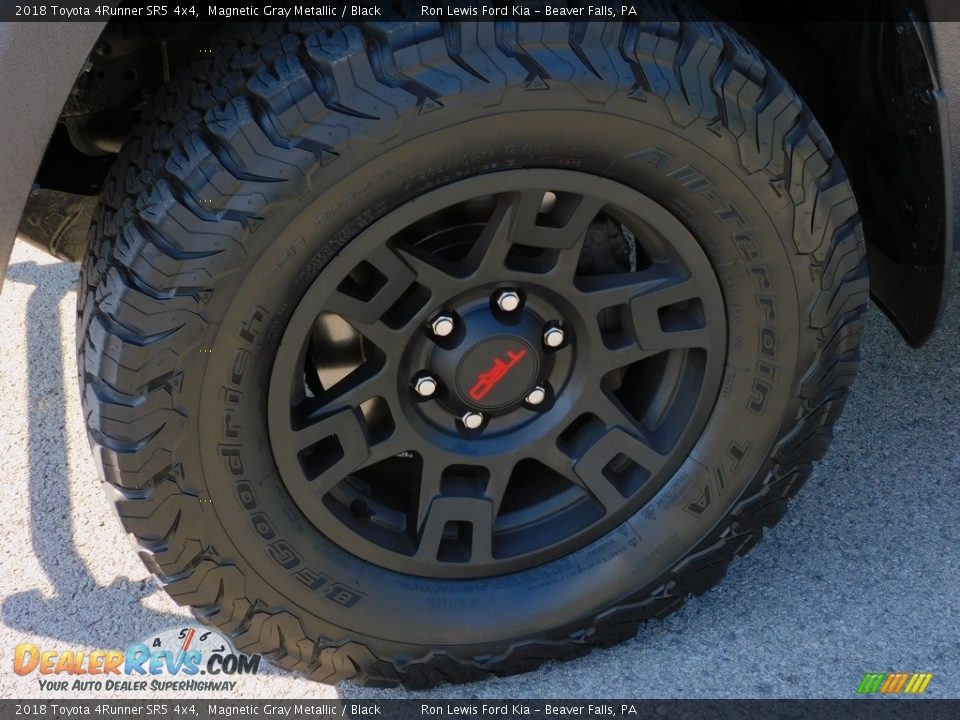 2018 Toyota 4Runner SR5 4x4 Magnetic Gray Metallic / Black Photo #10