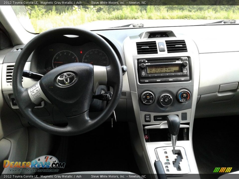 2012 Toyota Corolla LE Magnetic Gray Metallic / Ash Photo #19