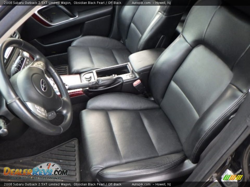 Front Seat of 2008 Subaru Outback 2.5XT Limited Wagon Photo #7