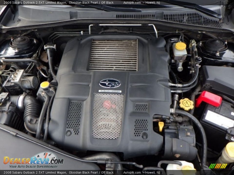 2008 Subaru Outback 2.5XT Limited Wagon 2.5 Liter Turbocharged DOHC 16-Valve VVT Flat 4 Cylinder Engine Photo #12