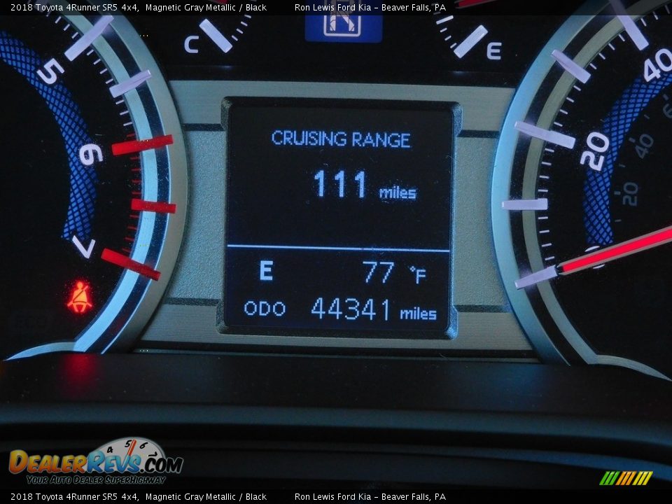 2018 Toyota 4Runner SR5 4x4 Magnetic Gray Metallic / Black Photo #20