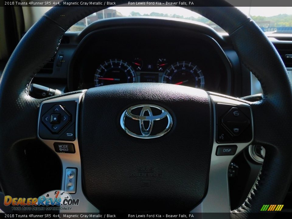 2018 Toyota 4Runner SR5 4x4 Magnetic Gray Metallic / Black Photo #21