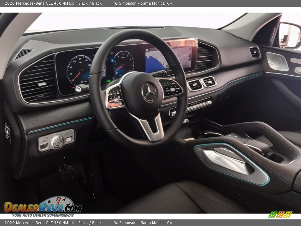 2020 Mercedes-Benz GLE 450 4Matic Black / Black Photo #4