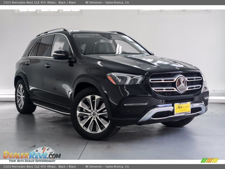 2020 Mercedes-Benz GLE 450 4Matic Black / Black Photo #12