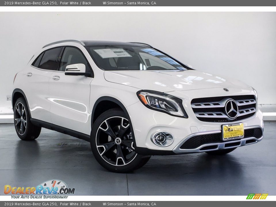 2019 Mercedes-Benz GLA 250 Polar White / Black Photo #12