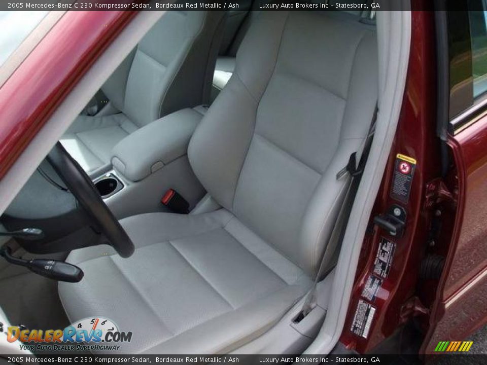 2005 Mercedes-Benz C 230 Kompressor Sedan Bordeaux Red Metallic / Ash Photo #3