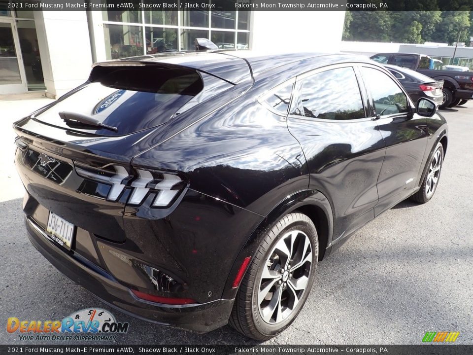 2021 Ford Mustang Mach-E Premium eAWD Shadow Black / Black Onyx Photo #2
