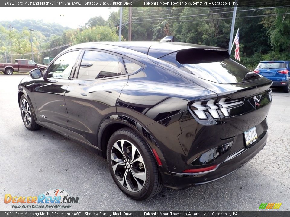 2021 Ford Mustang Mach-E Premium eAWD Shadow Black / Black Onyx Photo #5