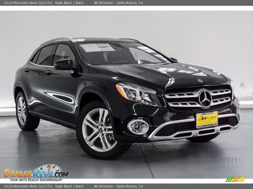 2019 Mercedes-Benz GLA 250 Night Black / Black Photo #12