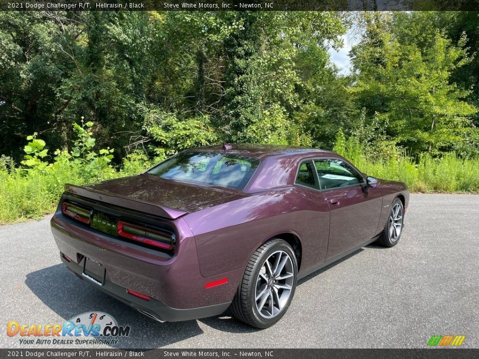 2021 Dodge Challenger R/T Hellraisin / Black Photo #6