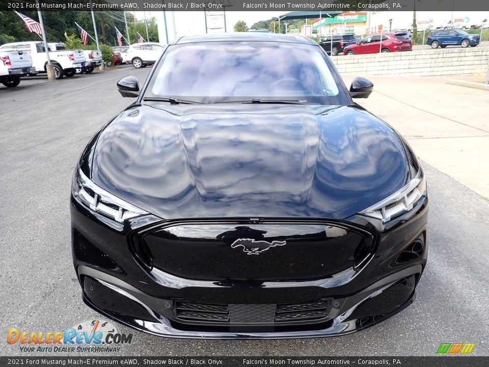 2021 Ford Mustang Mach-E Premium eAWD Shadow Black / Black Onyx Photo #8