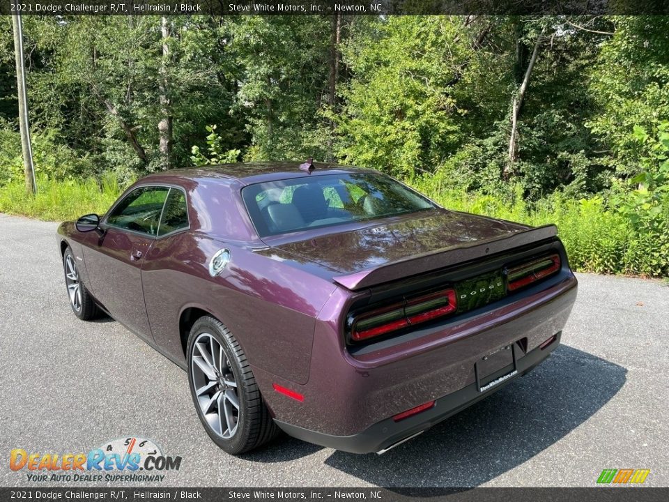 2021 Dodge Challenger R/T Hellraisin / Black Photo #8