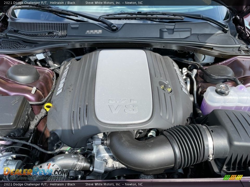 2021 Dodge Challenger R/T 5.7 Liter HEMI OHV-16 Valve VVT MDS V8 Engine Photo #9