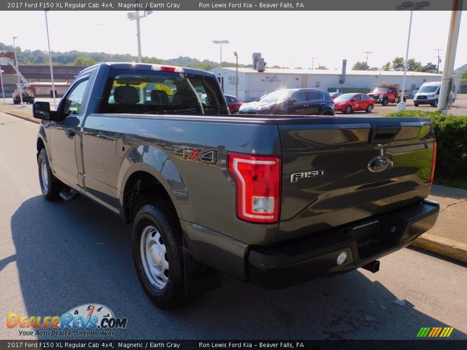 2017 Ford F150 XL Regular Cab 4x4 Magnetic / Earth Gray Photo #5