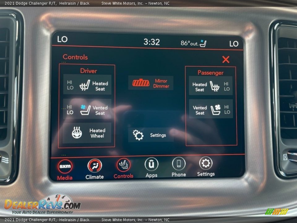 Controls of 2021 Dodge Challenger R/T Photo #21