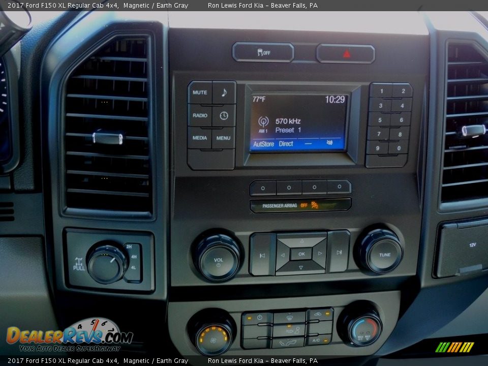 2017 Ford F150 XL Regular Cab 4x4 Magnetic / Earth Gray Photo #14