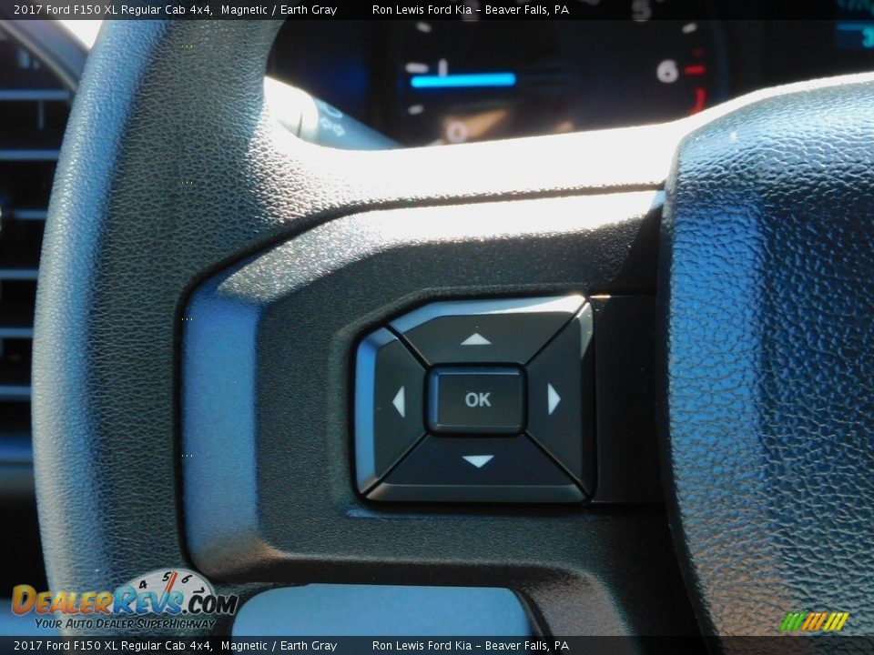 2017 Ford F150 XL Regular Cab 4x4 Magnetic / Earth Gray Photo #17