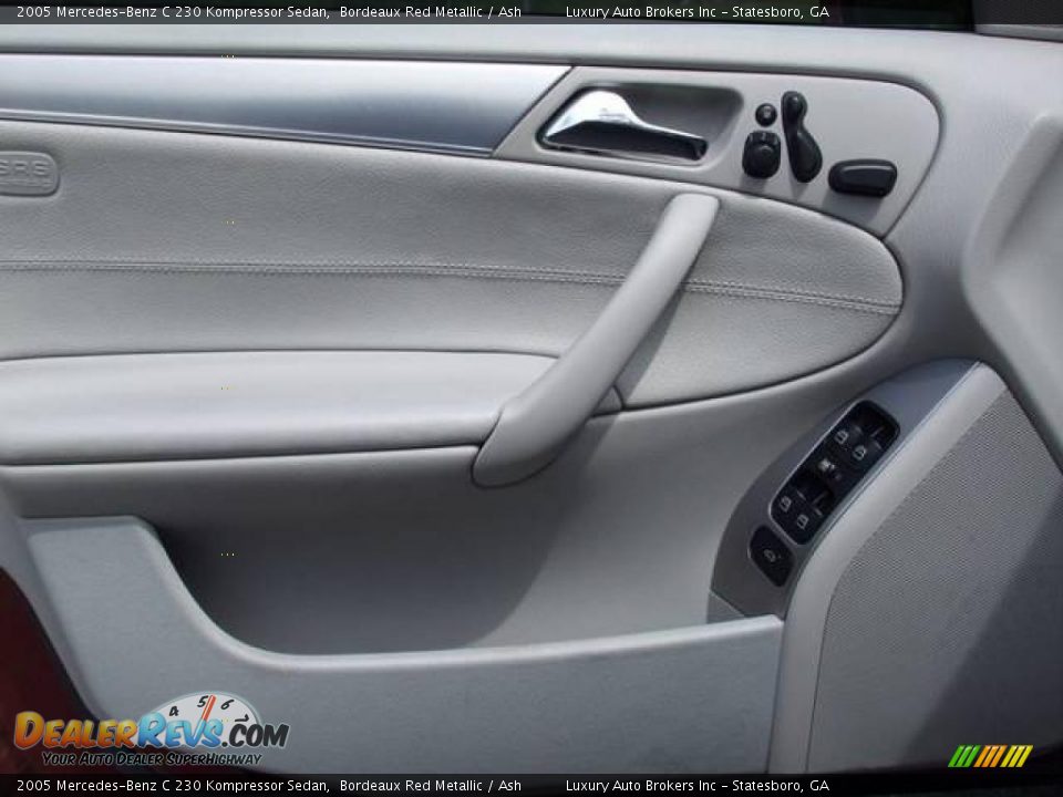 2005 Mercedes-Benz C 230 Kompressor Sedan Bordeaux Red Metallic / Ash Photo #4