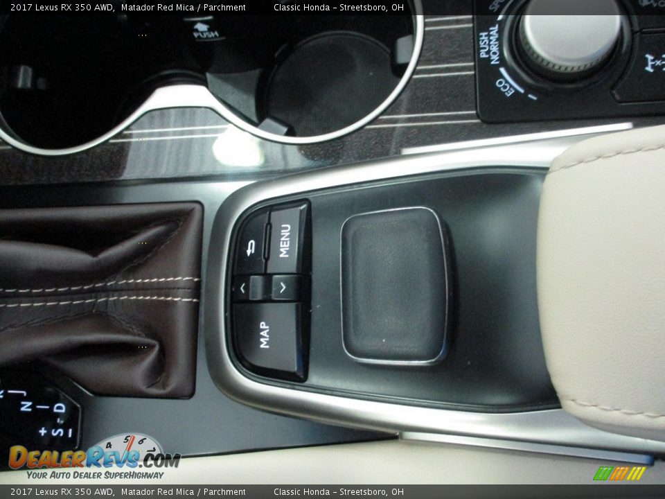 2017 Lexus RX 350 AWD Matador Red Mica / Parchment Photo #35