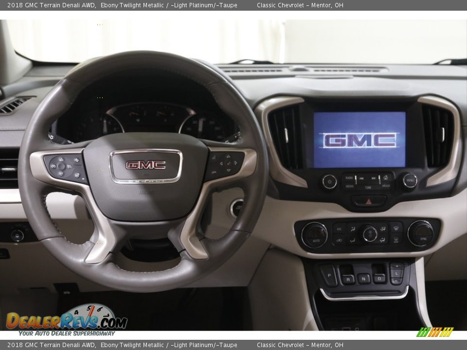 2018 GMC Terrain Denali AWD Ebony Twilight Metallic / ­Light Platinum/­Taupe Photo #6