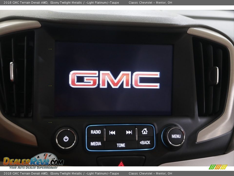 2018 GMC Terrain Denali AWD Ebony Twilight Metallic / ­Light Platinum/­Taupe Photo #9