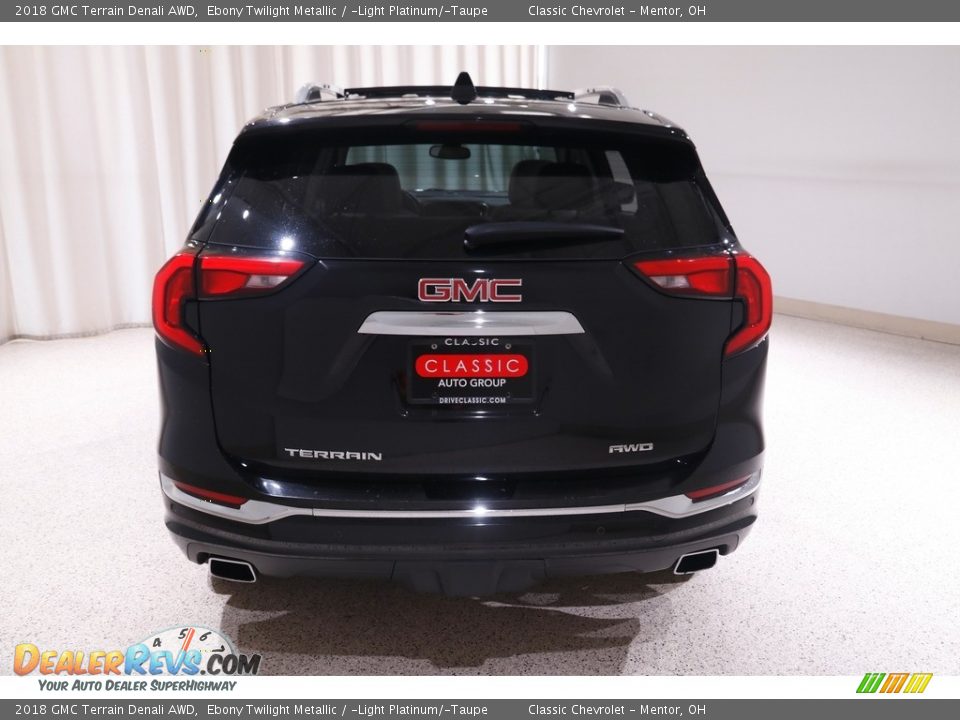 2018 GMC Terrain Denali AWD Ebony Twilight Metallic / ­Light Platinum/­Taupe Photo #17