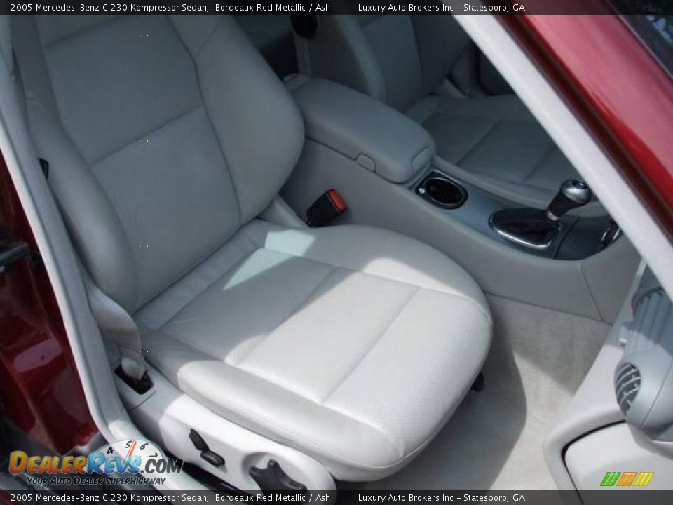2005 Mercedes-Benz C 230 Kompressor Sedan Bordeaux Red Metallic / Ash Photo #5