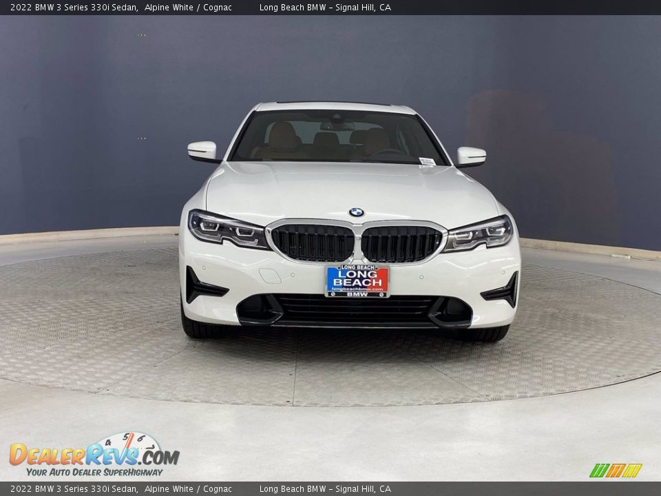 2022 BMW 3 Series 330i Sedan Alpine White / Cognac Photo #2