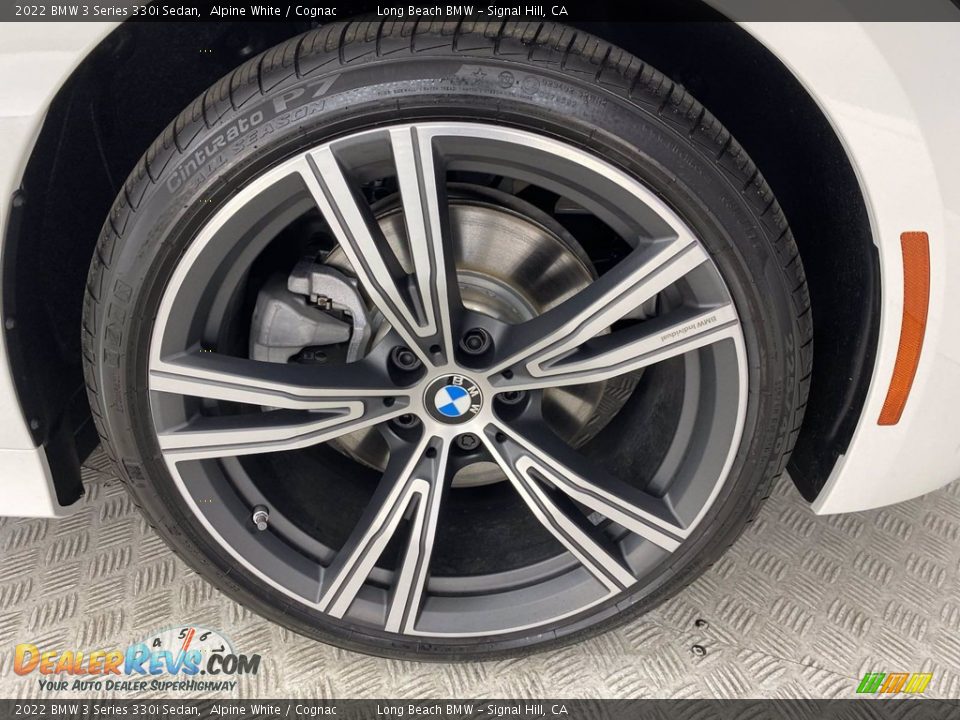 2022 BMW 3 Series 330i Sedan Alpine White / Cognac Photo #3