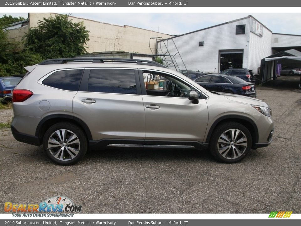 2019 Subaru Ascent Limited Tungsten Metallic / Warm Ivory Photo #4