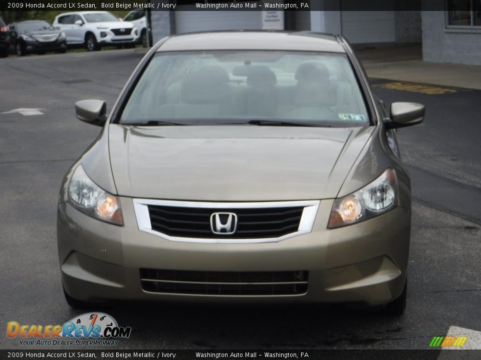 2009 Honda Accord LX Sedan Bold Beige Metallic / Ivory Photo #4