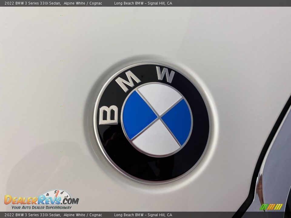 2022 BMW 3 Series 330i Sedan Alpine White / Cognac Photo #5