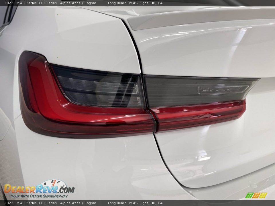 2022 BMW 3 Series 330i Sedan Alpine White / Cognac Photo #6