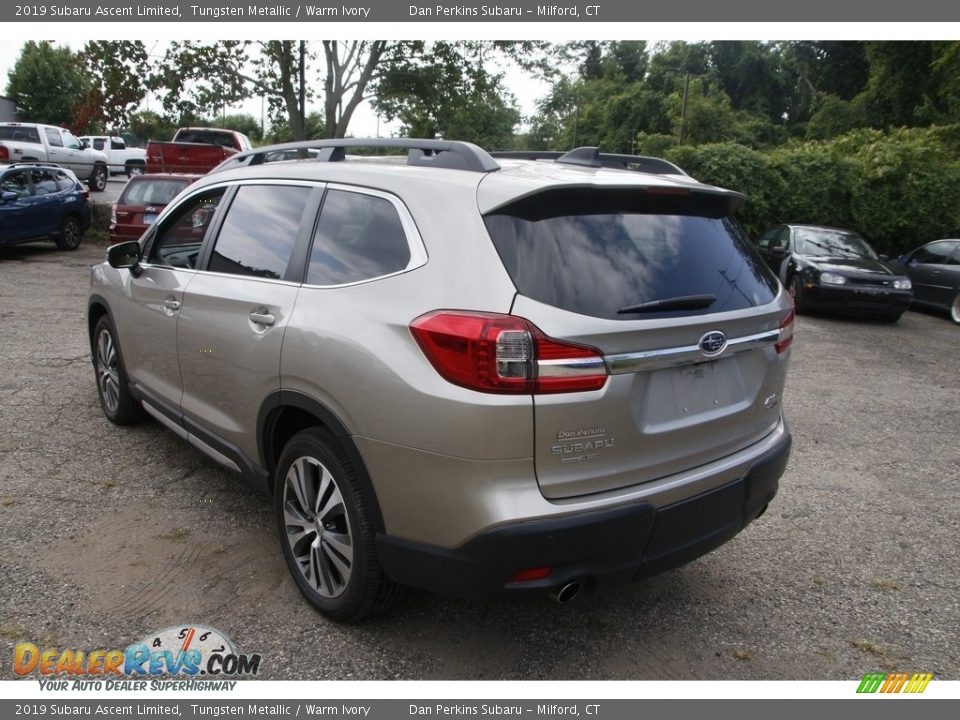 2019 Subaru Ascent Limited Tungsten Metallic / Warm Ivory Photo #7