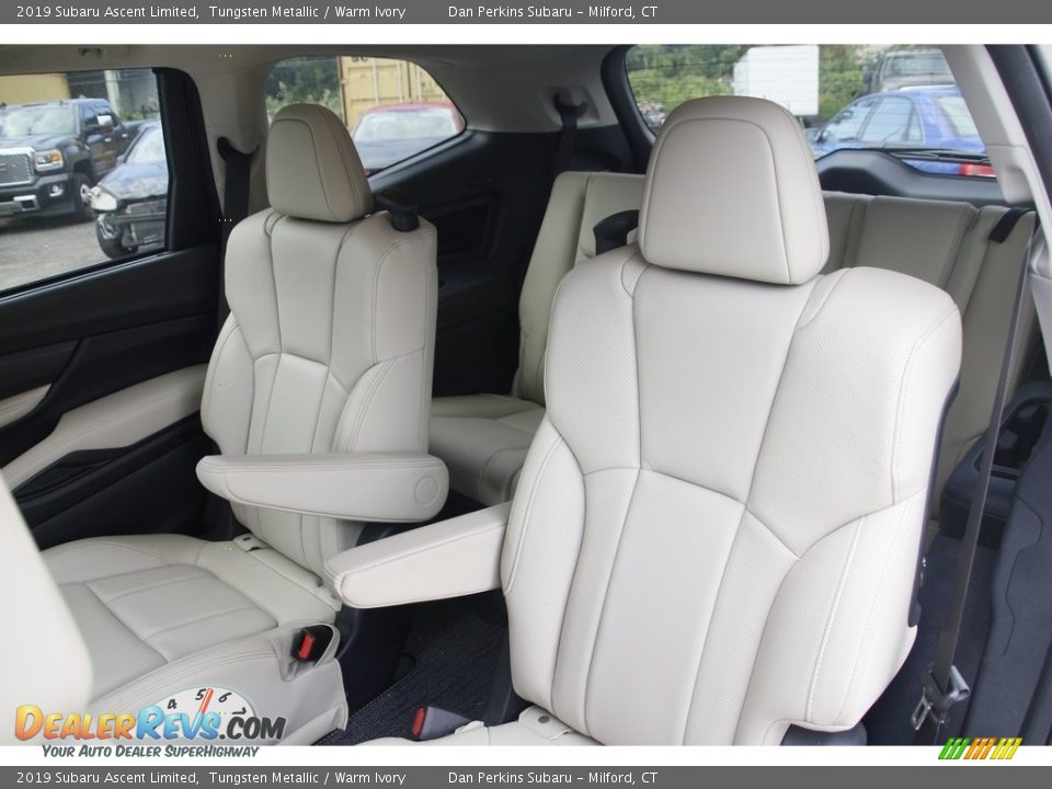 2019 Subaru Ascent Limited Tungsten Metallic / Warm Ivory Photo #12