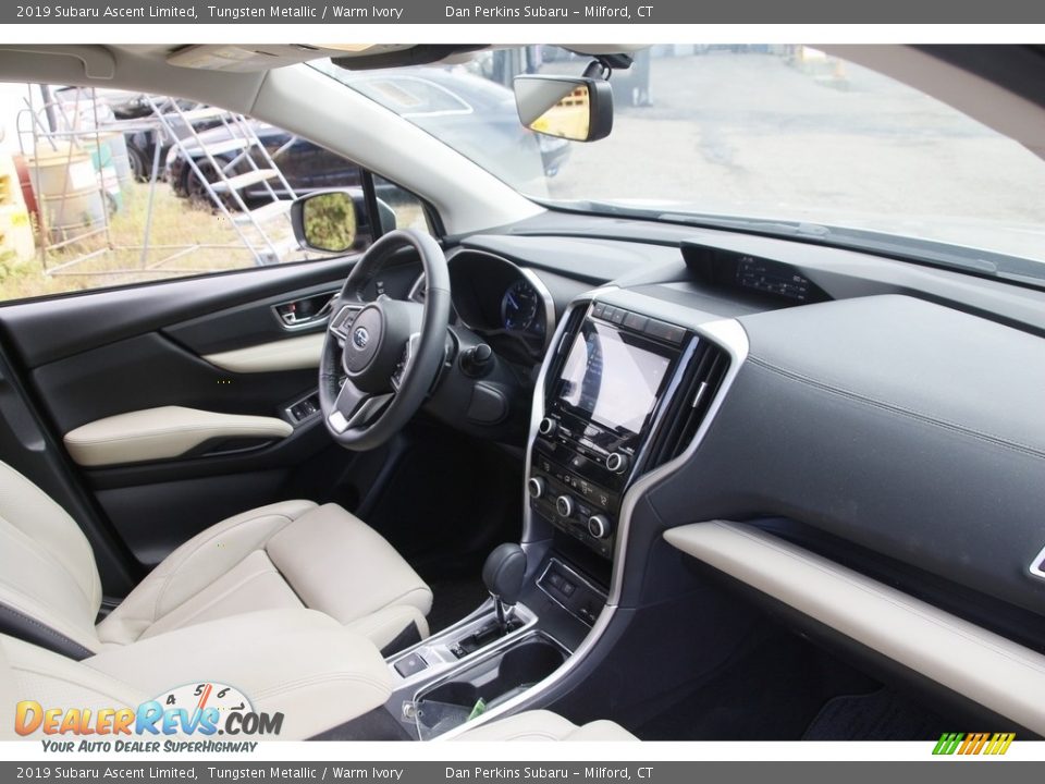2019 Subaru Ascent Limited Tungsten Metallic / Warm Ivory Photo #15