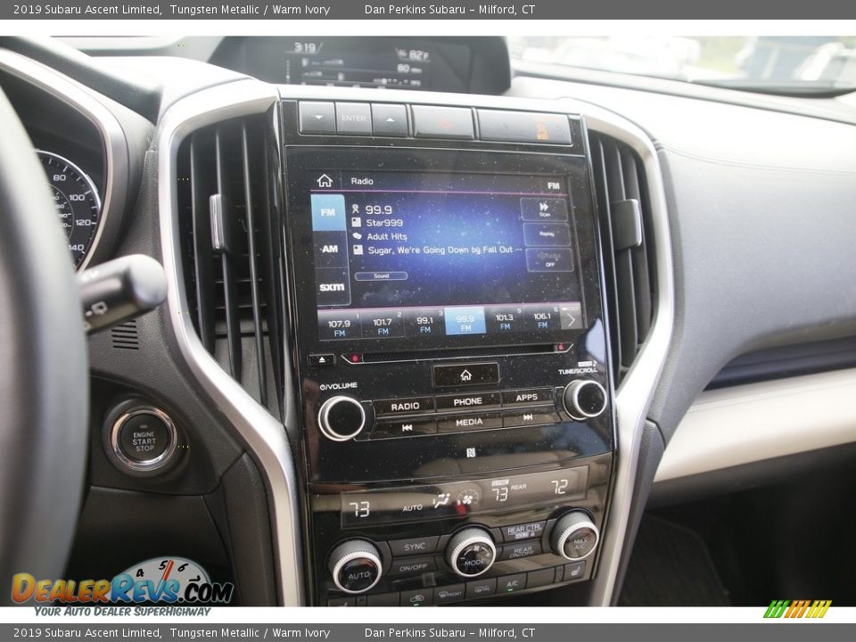 2019 Subaru Ascent Limited Tungsten Metallic / Warm Ivory Photo #18